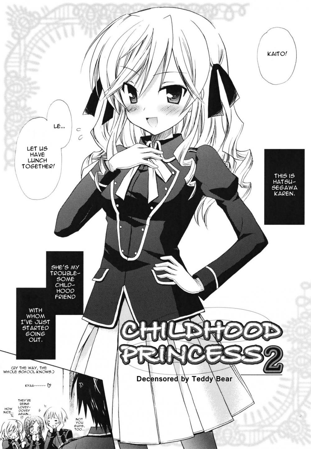 Hentai Manga Comic-Childhood Princess-Chapter 2-1